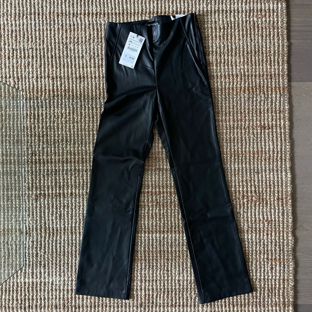 Zara Leather Pants